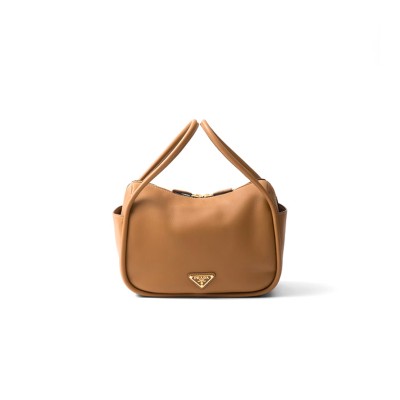 PRADA DARLING LEATHER HANDBAG 1BA451 (25*18*10.5cm) 